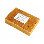 Кубик для макушатника рибальський, Флуоро, з отвором, 45х45х20мм, 6шт/уп, смак Макуха